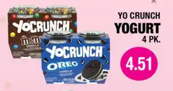 Carnicerias Jimenez YO CRUNCH YOGURT offer