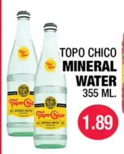 Carnicerias Jimenez TOPO CHICO MINERAL WATER offer