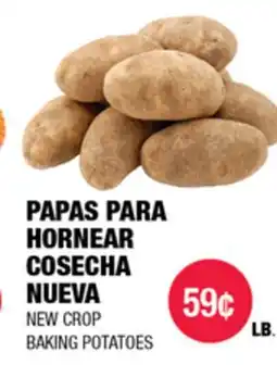 Carnicerias Jimenez PAPAS PARA HORNEAR COSECHA NUEVA offer