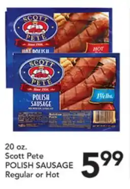 Pete's Fresh Market Scott Pete POLISH SAUSAGE offer