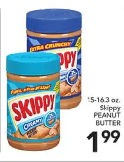 Pete's Fresh Market 15-16.3 oz. Skippy PEANUT BUTTER offer