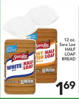 Pete's Fresh Market 12 oz. Sara Lee HALF LOAF BREAD offer