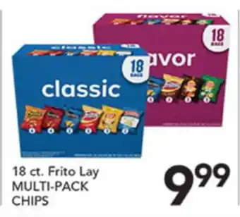 Pete's Fresh Market 18 ct. Frito Lay MULTI-PACK CHIPS offer