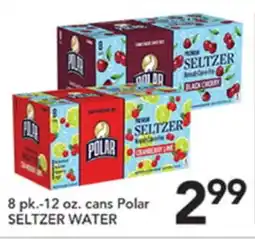 Pete's Fresh Market 8 pk.-12 oz. cans Polar SELTZER WATER offer