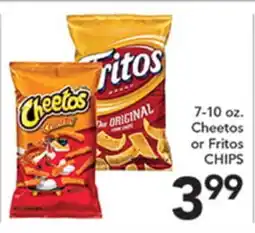 Pete's Fresh Market 7-10 oz. Cheetos or Fritos CHIPS offer