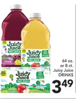Pete's Fresh Market 64 oz. or 8 ct. Juicy Juice DRINKS offer
