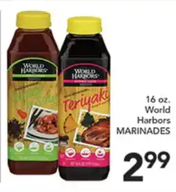 Pete's Fresh Market 16 oz. World Harbors MARINADES offer