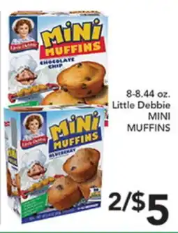 Pete's Fresh Market 8-8.44 oz. Little Debbie MINI MUFFINS offer