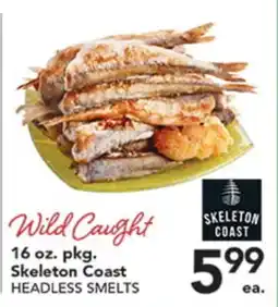 Pete's Fresh Market Skeleton Coast HEADLESS SMELTS offer