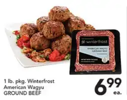 Pete's Fresh Market 1 lb. pkg. Winterfrost American Wagyu GROUND BEEF offer