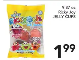 Pete's Fresh Market 9.87 oz Ricky Joy JELLY CUPS offer