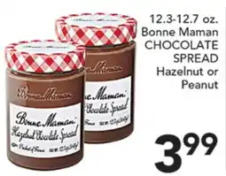 Pete's Fresh Market 12.3-12.7 oz. Bonne Maman CHOCOLATE SPREAD offer