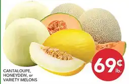 Pete's Fresh Market CANTALOUE, HONEYDEW, or VARIETY MELONS offer