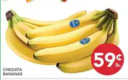 Pete's Fresh Market CHIQUITA BANANAS offer