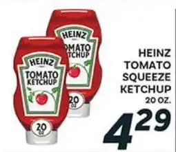 El Paso Grande HEINZ TOMATO SQUEEZE KETCHUP offer