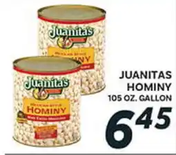 El Paso Grande JUANITAS HOMINY offer