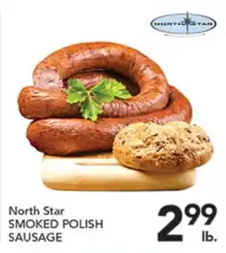 Pete's Fresh Market North Star SMOKED POLISH SAUSAGE offer