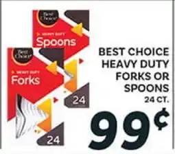 El Paso Grande BEST CHOICE HEAVY DUTY FORKS OR SPOONS offer
