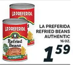 El Paso Grande LA PREFERIDA REFRIED BEANS AUTHENTIC offer