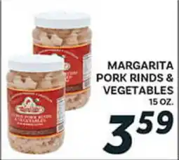 El Paso Grande MARGARITA PORK RINDS & VEGETABLES offer