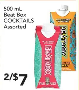 Pete's Fresh Market 500 mL Beat Box COCKTAILS offer