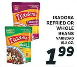 El Paso Grande ISADORA REFRYED OR WHOLE BEANS offer