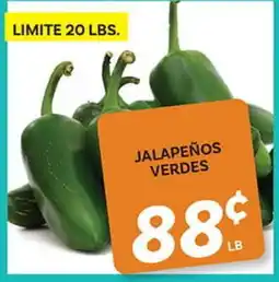 El Paso Grande JALAPEÑOS VERDES offer