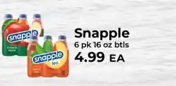 Sunset Foods Snapple offer