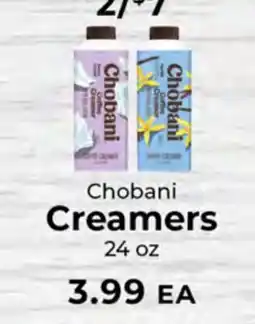 Sunset Foods Chobani Creamers offer