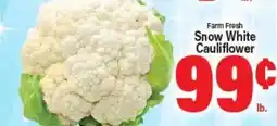 Angelo Caputo's Fresh Market Farm Fresh Snow White Cauliflower offer