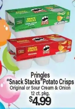 Angelo Caputo's Fresh Market Pringles Snack Stacks Potato Crisps offer