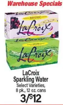 Angelo Caputo's Fresh Market LaCroix Sparkling Water offer