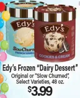 Angelo Caputo's Fresh Market Edy's Frozen Dairy Dessert offer