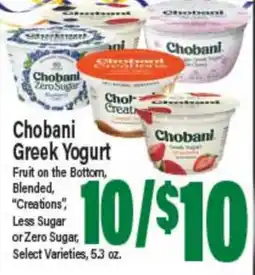 Angelo Caputo's Fresh Market Chobani Greek Yogurt offer