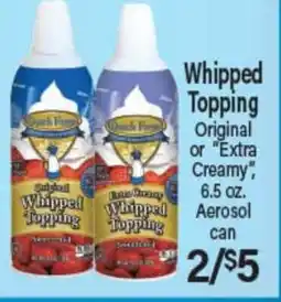 Angelo Caputo's Fresh Market Whipped Topping offer