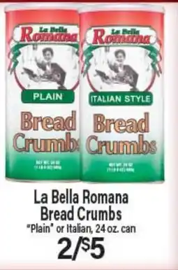 Angelo Caputo's Fresh Market La Bella Romana Bread Crumbs offer