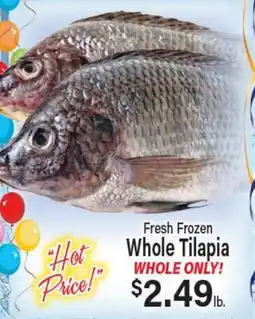 Angelo Caputo's Fresh Market Fresh Frozen Whole Tilapia offer