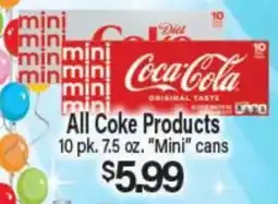 Angelo Caputo's Fresh Market All Coke Products offer
