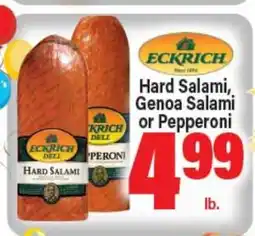 Angelo Caputo's Fresh Market Hard Salami, Genoa Salami or Pepperoni offer