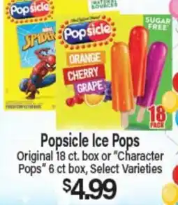 Angelo Caputo's Fresh Market Popsicle Ice Pops offer