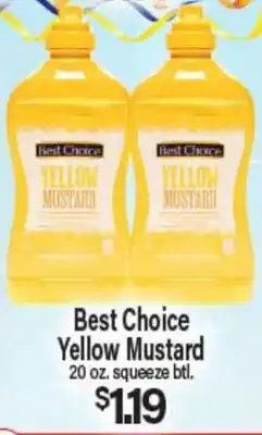 Angelo Caputo's Fresh Market Best Choice Yellow Mustard offer