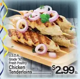 Angelo Caputo's Fresh Market U.S.D.A. Grade A Fresh Poultry Chicken Tenderloins offer