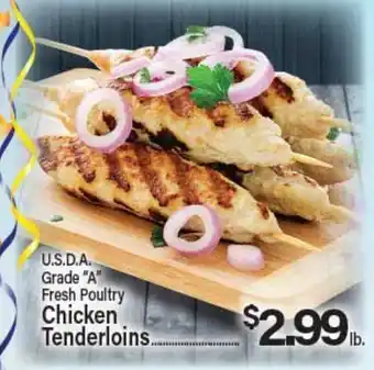 Angelo Caputo's Fresh Market U.S.D.A. Grade A Fresh Poultry Chicken Tenderloins offer