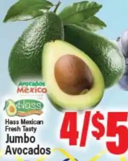 Angelo Caputo's Fresh Market Hass Mexican Fresh Tasty Jumbo Avocados offer