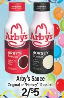Angelo Caputo's Fresh Market Arby's Sauce offer