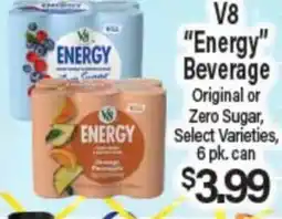 Angelo Caputo's Fresh Market V8 Energy Beverage offer