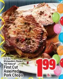 Angelo Caputo's Fresh Market First Cut Assorted Pork Chops offer