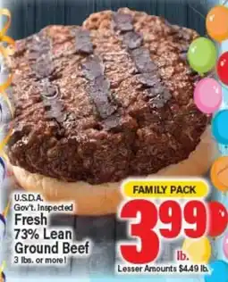 Angelo Caputo's Fresh Market Fresh 73% Lean Ground Beef offer