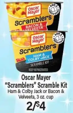 Angelo Caputo's Fresh Market Oscar Mayer Scramblers Scramble Kit offer