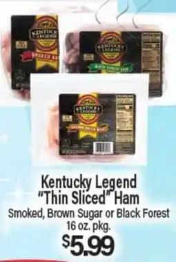 Angelo Caputo's Fresh Market Kentucky Legend Thin Sliced Ham offer
